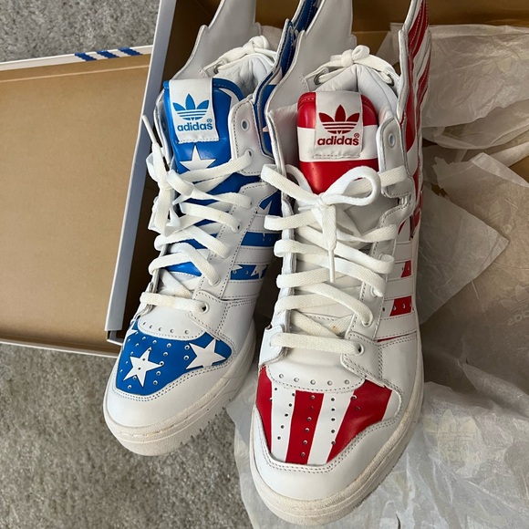 Jeremy Scott x Wings 2.0 'Stars and Stripes' 11.5 - Picture 7 of 12